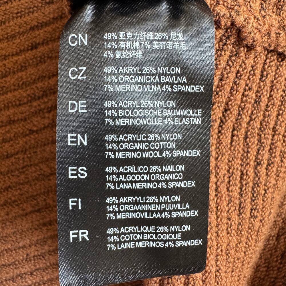 Kuhl Solace Turtleneck Sweater Women's Size Medium Brown Copper EUC 4406 Outdoor - Picture 12 of 13